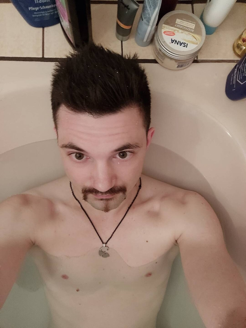 having a bath #3
