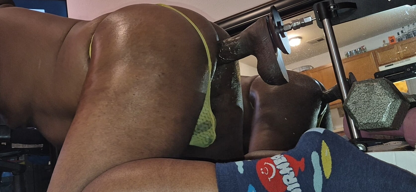 Yellow thong #2