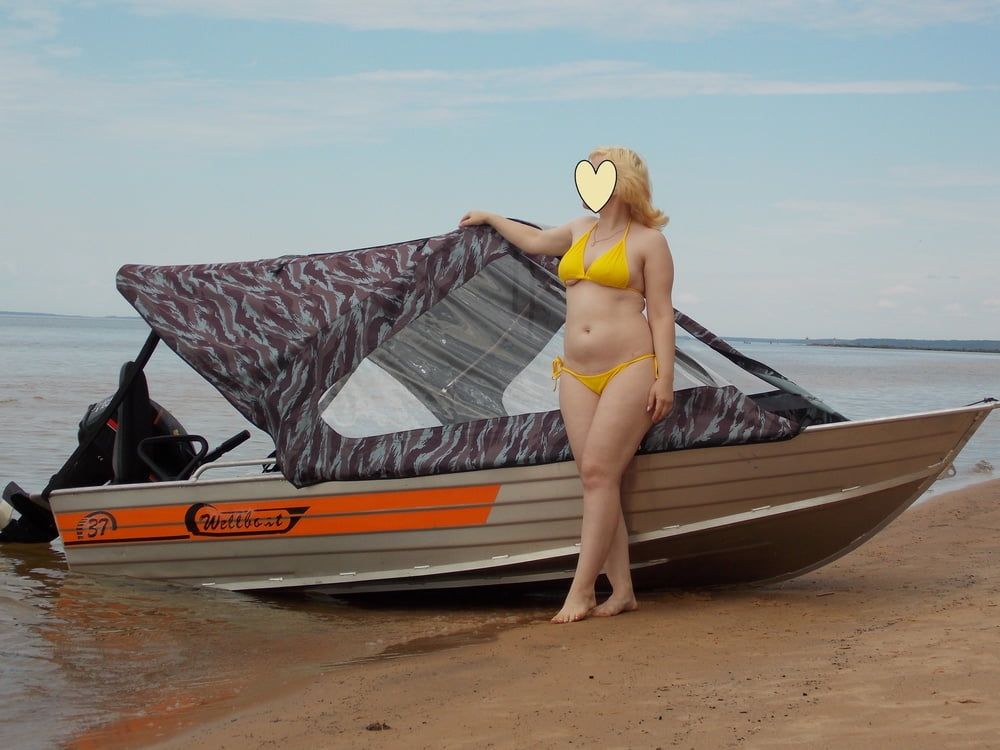 Beach hot blonde #5