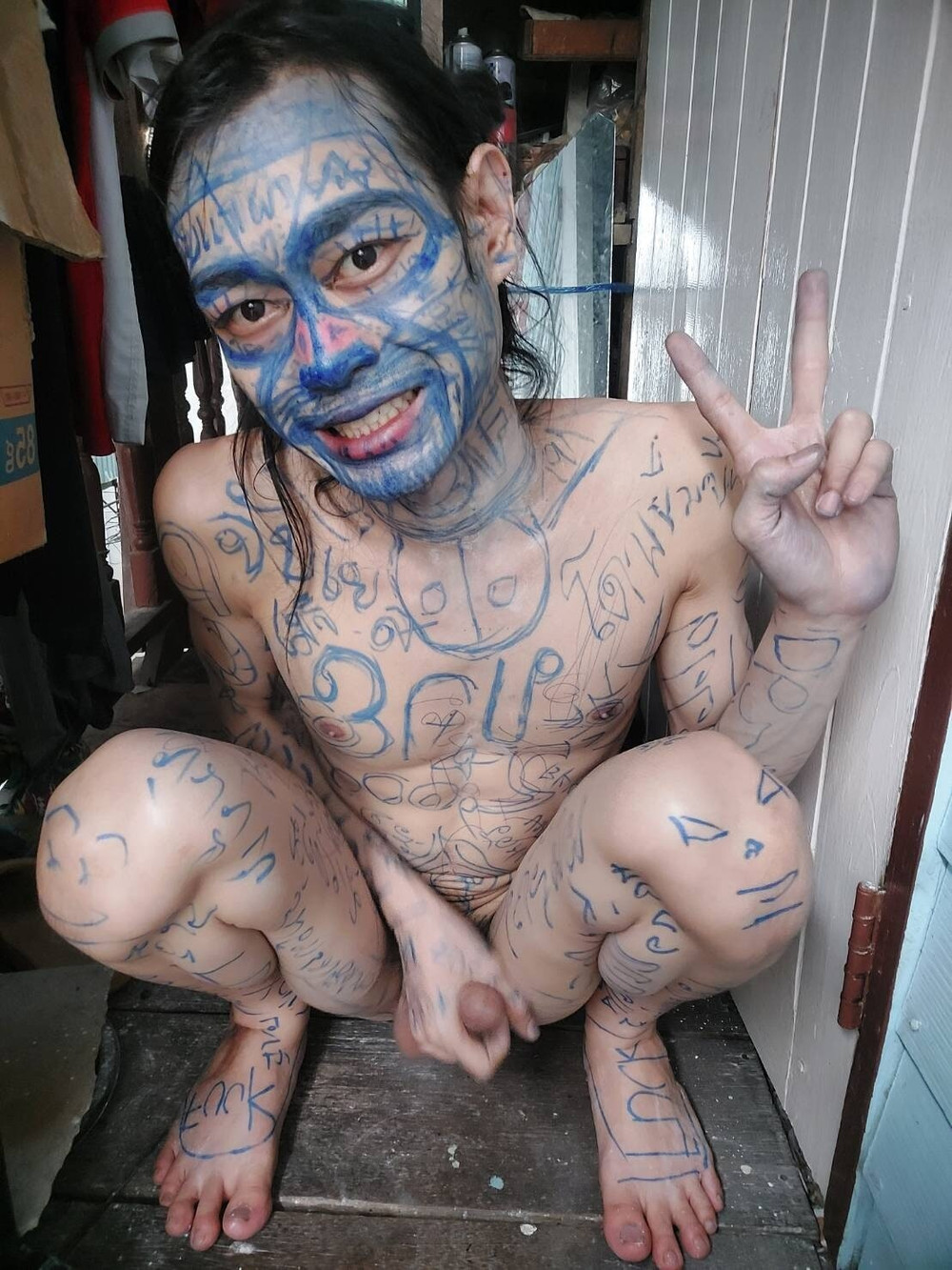 blue clown #11