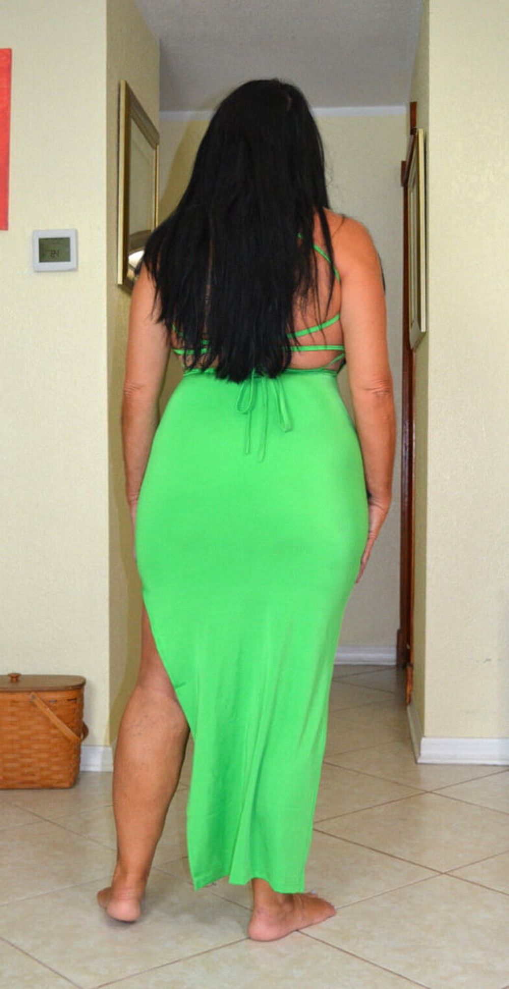  	 My Fuck Toy in Green Dress Fantasy Fest #7