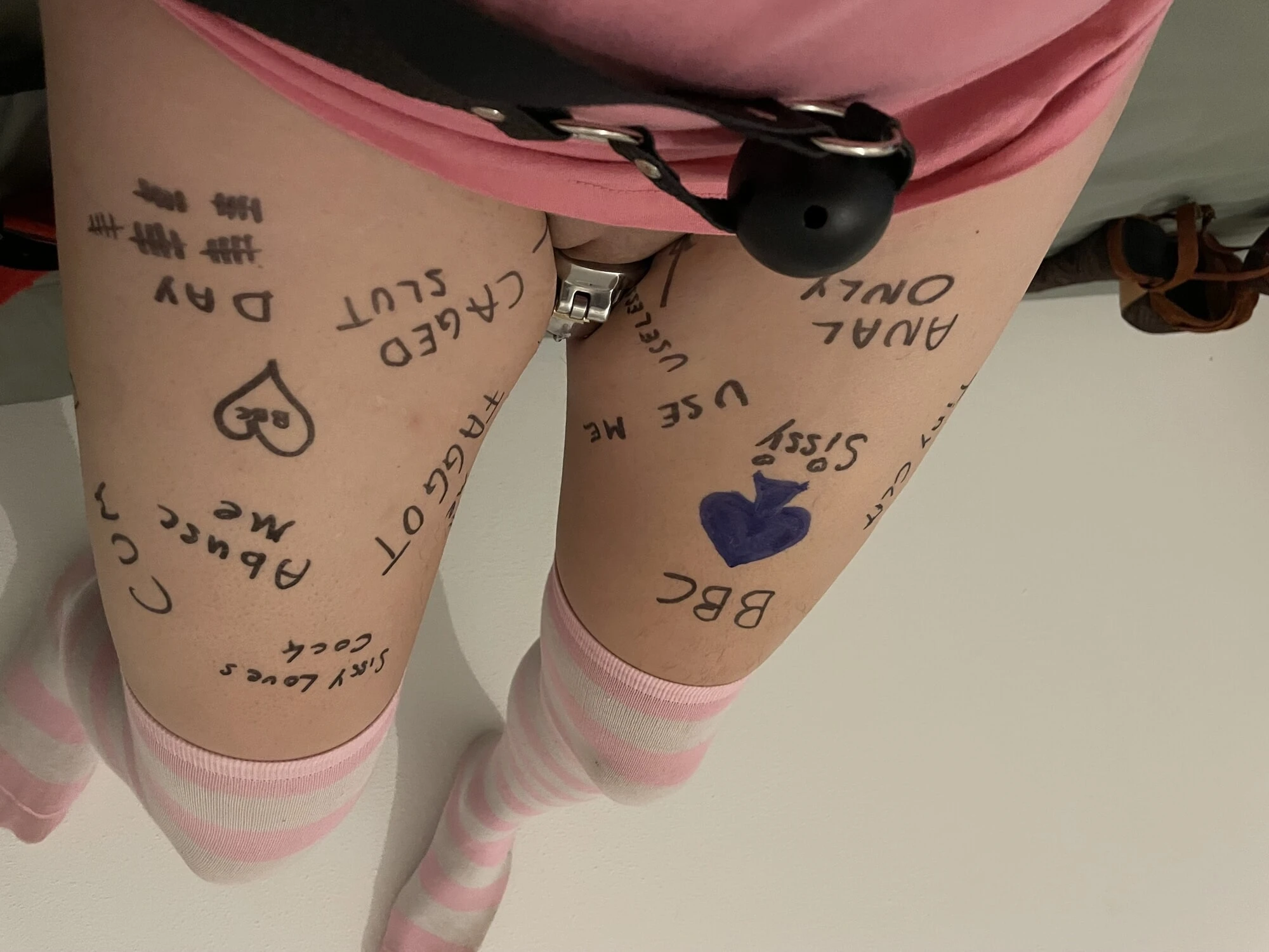 Chastity Sissy Faggot Slut #3
