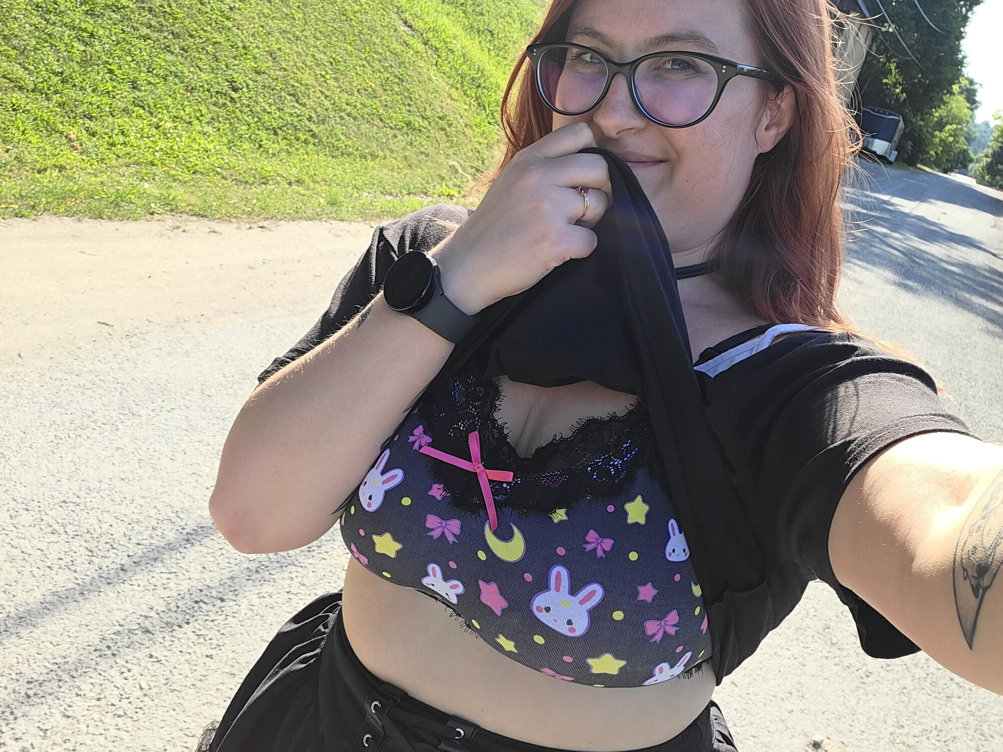 New bra and panties!