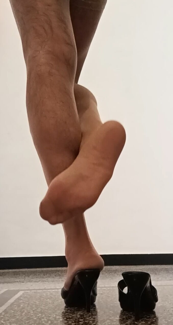Afternoon in Brown pantyhose  #14