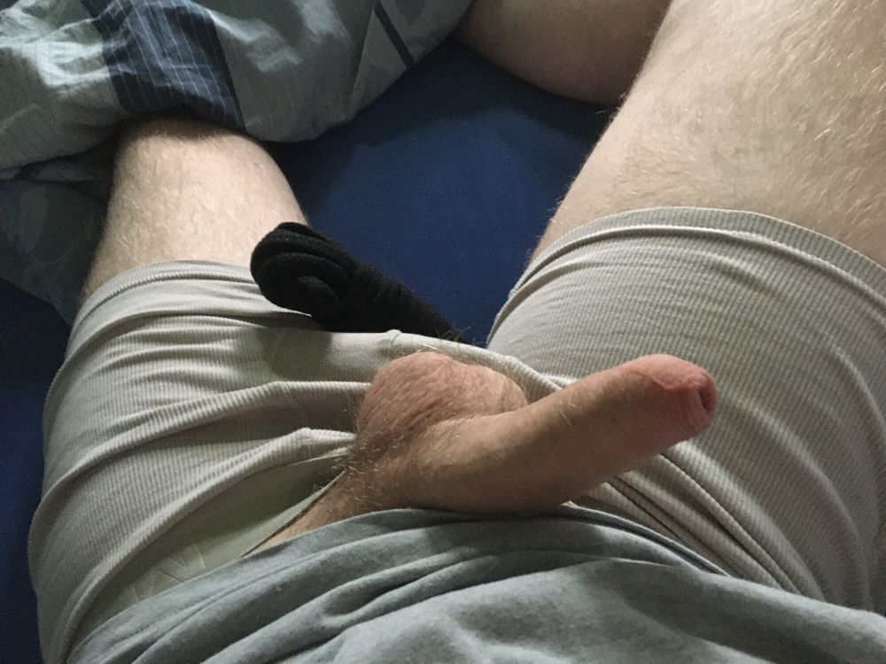 Hairy Cock And Balls Bound With Long Cord  #8