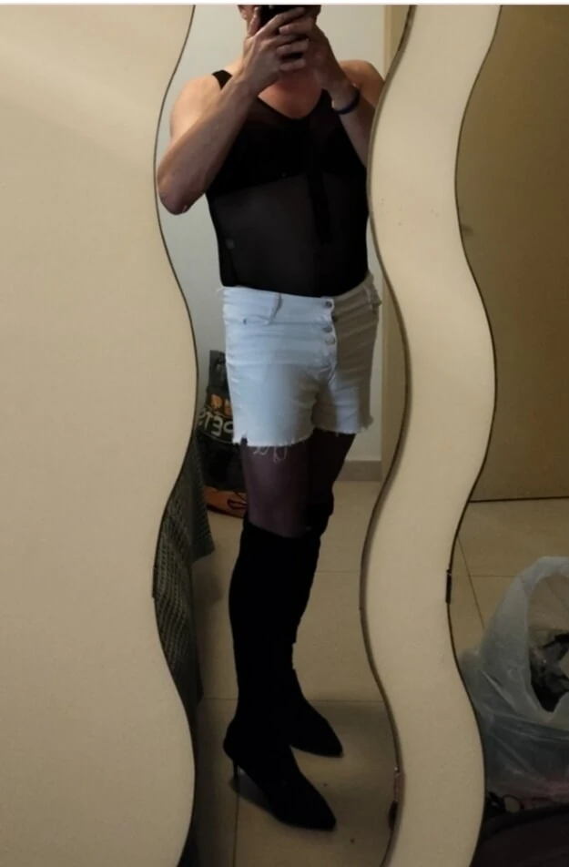 At work 