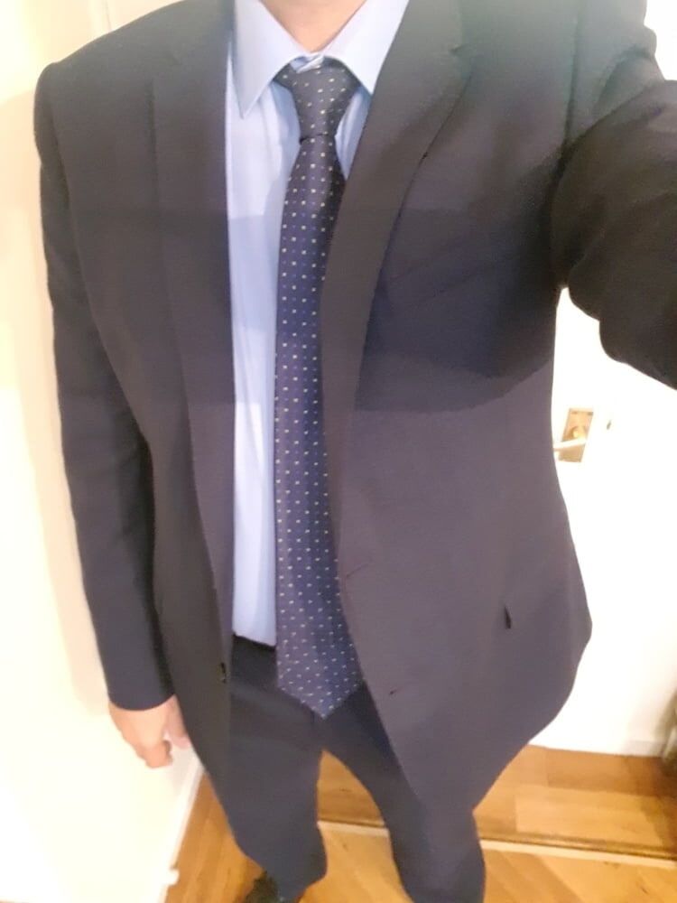 Wearing my suit  #3