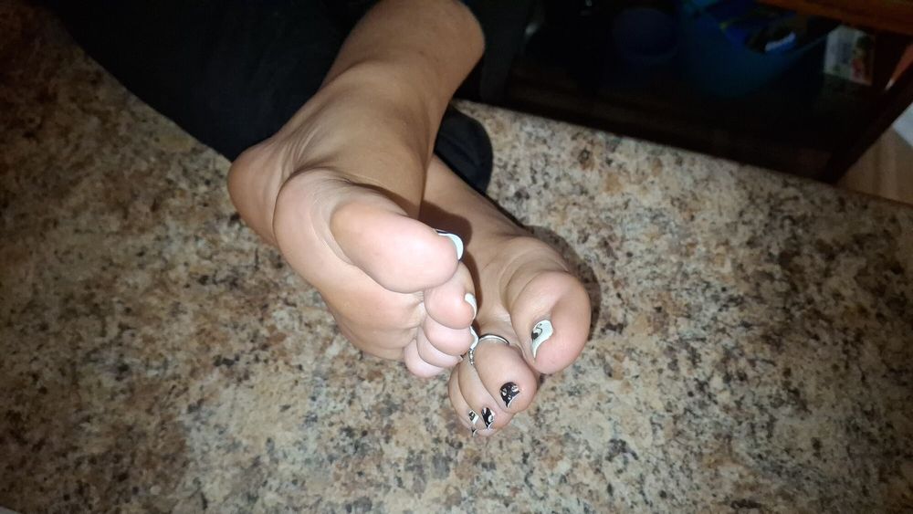 My Gf&#039;s cute little feet #24