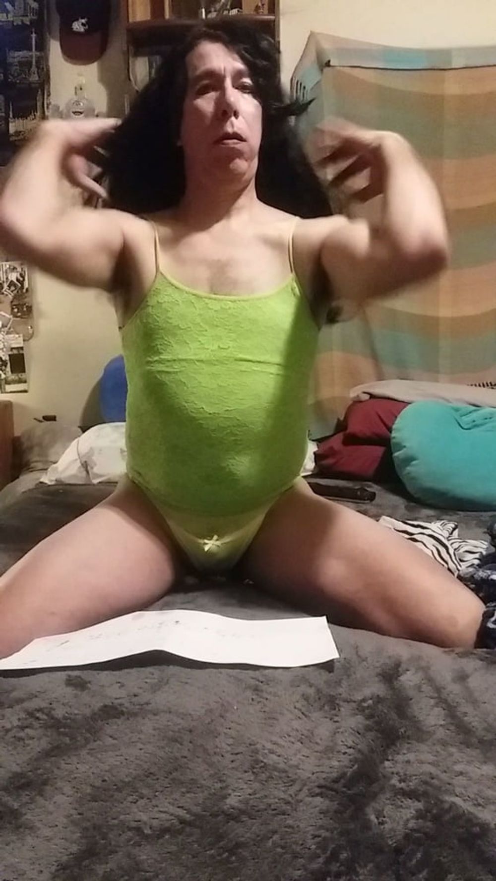 My green panties #3