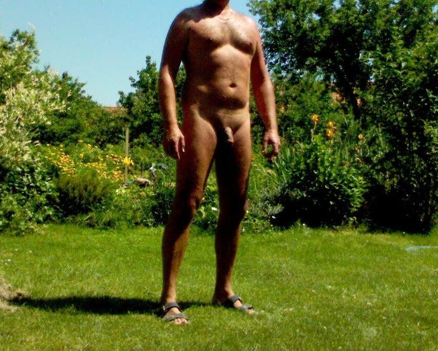nude in Garden #3