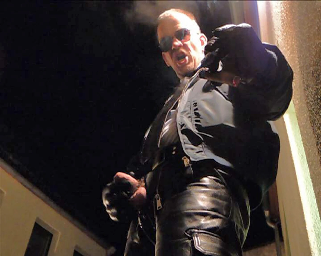 Leather Cop 32 (Piss Cigar Cum Shots XL) #6