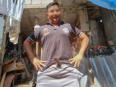 Erotic Photos for My Birthday - 9 (Clothed and Cock Exposed)