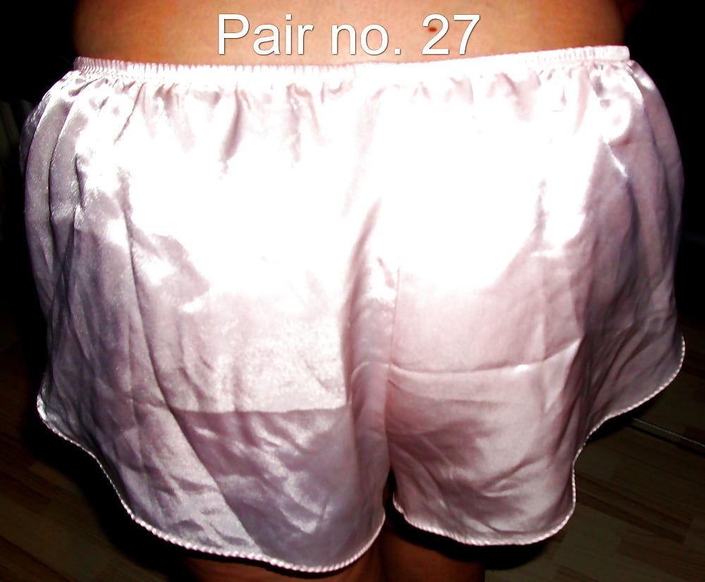 30 silky satin panties #12