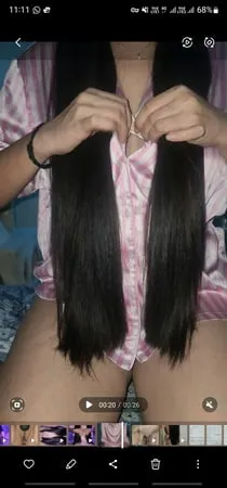 long hair beauty         