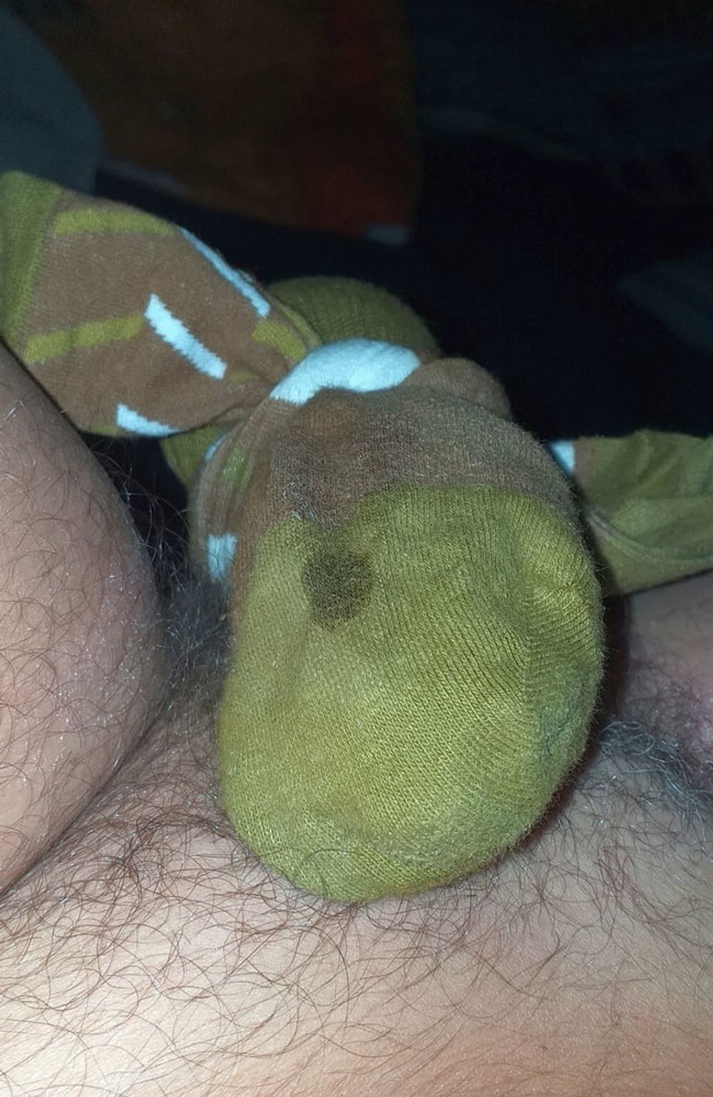 Dick, Socks and my Cum #16