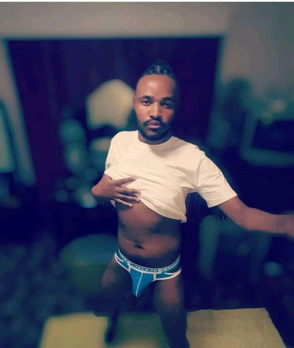 The Xhosa Nudist in underwears #11