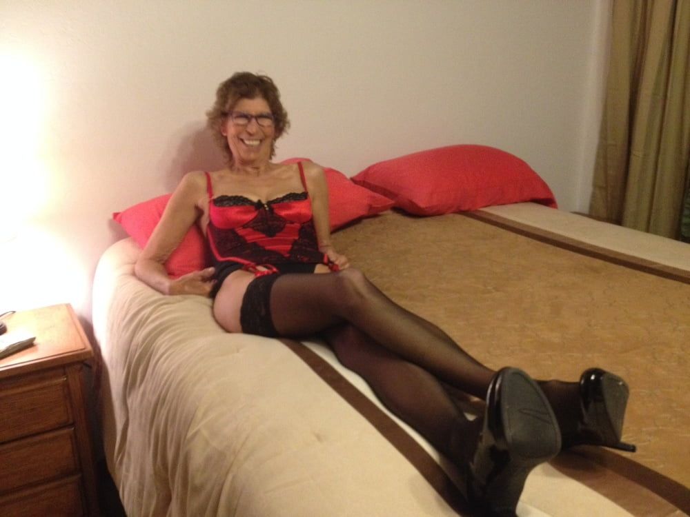 Fun in the Bedroom High Heels and Stocking s #3