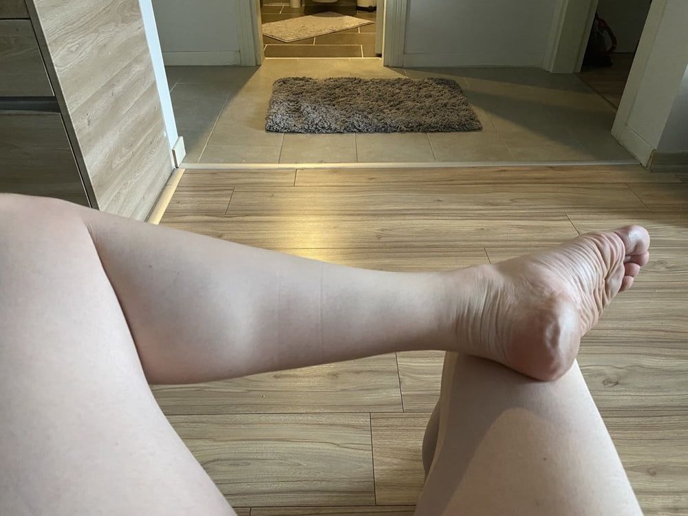 Shaved legs and soles #6
