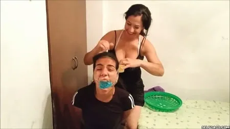 cleaning stepmoms dirty panties with her mouth         