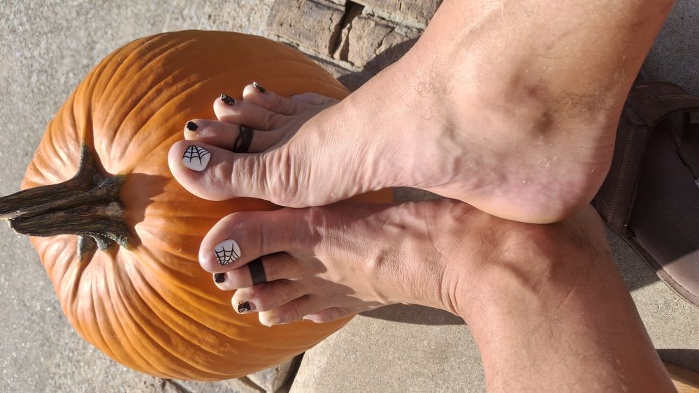 Pumpkins Feet and Cock #8