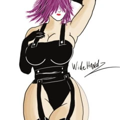 Drawings of shapely women