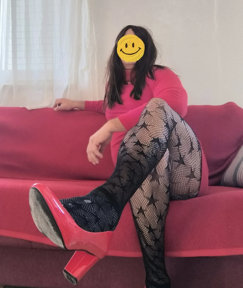  My legs in sexy stockings #3