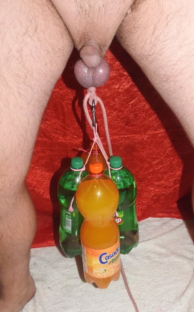 Bottle Play with my Balls #14