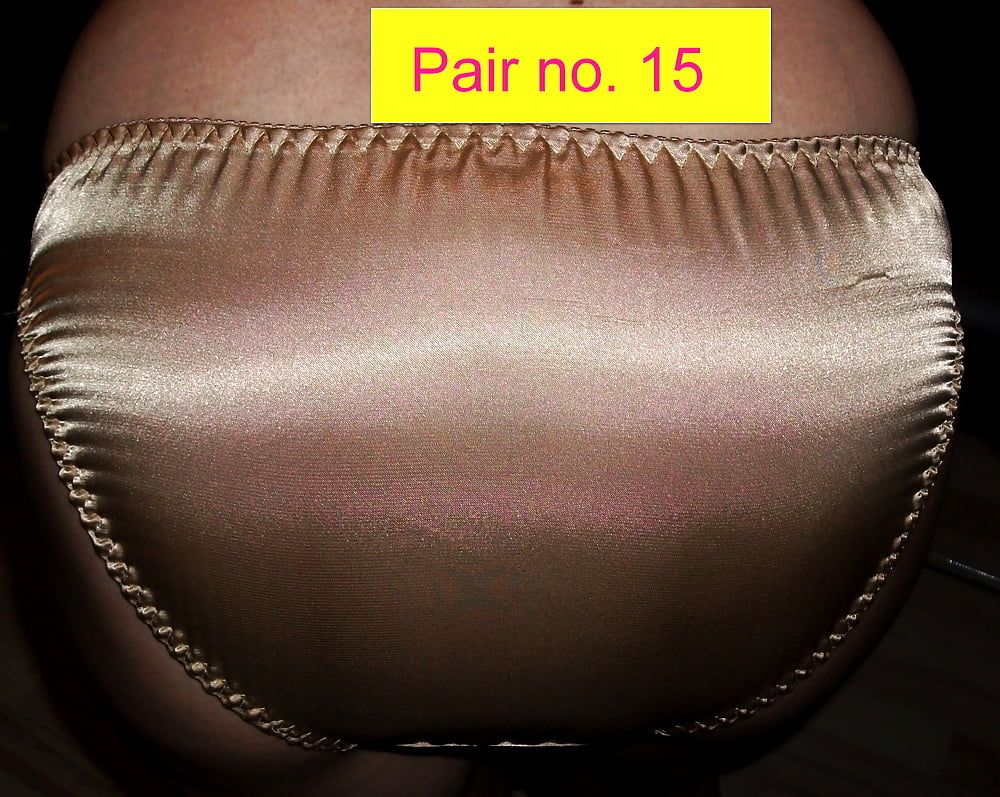 30 silky satin panties #37