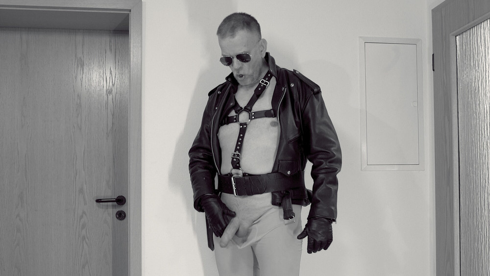 Lycra Leather Hunk 11 #30