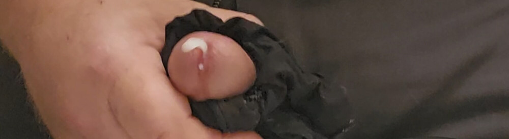 Masterbating with panties close up #3