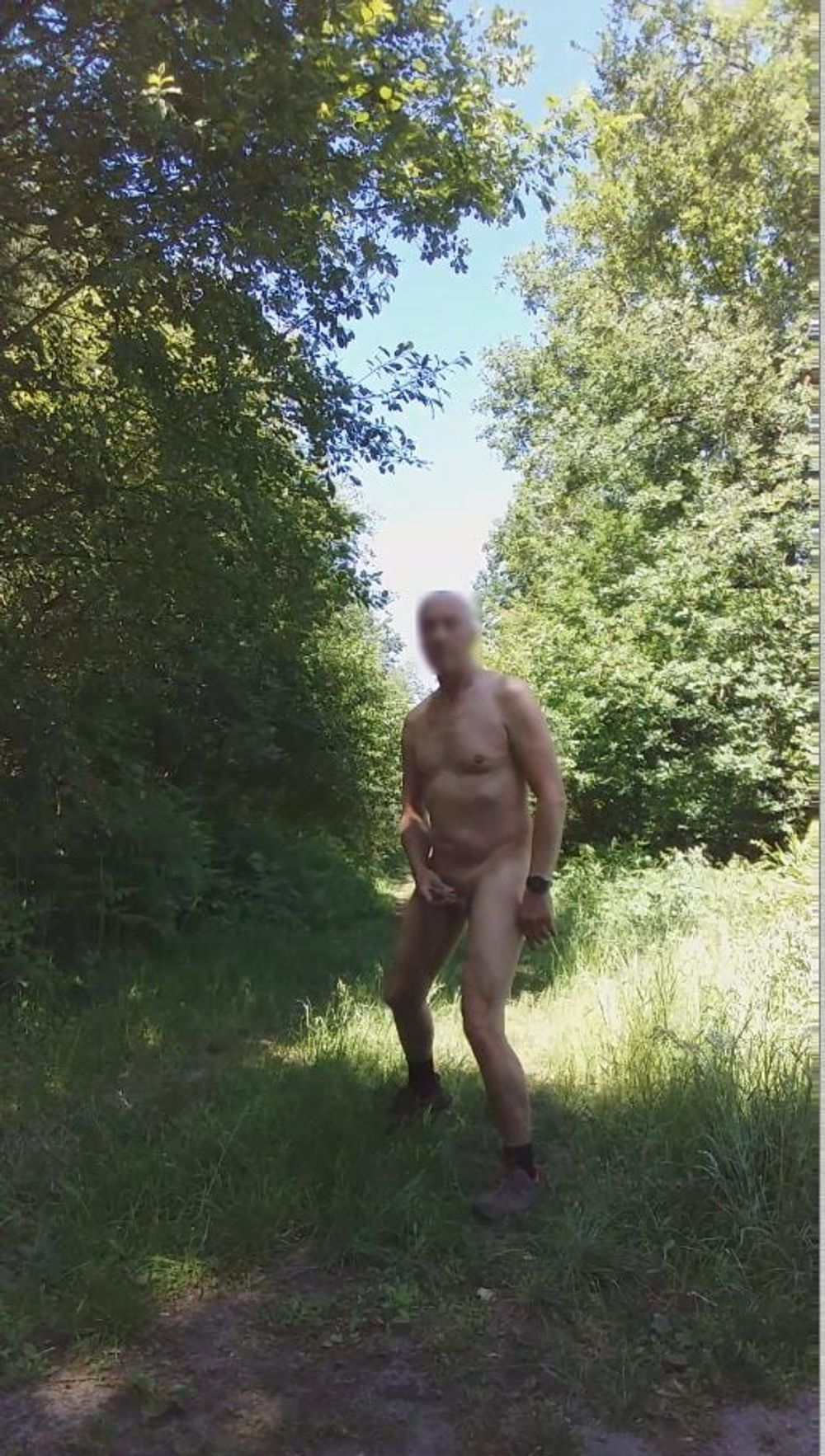 slowmotion public outdoor exhibitionist jerking cumshot #17