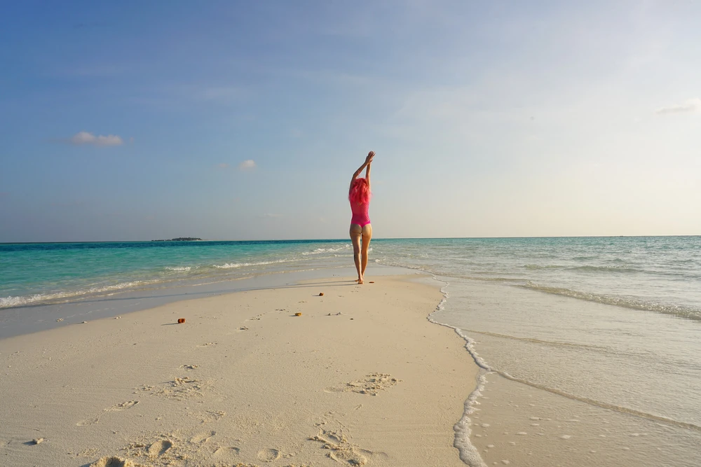 Vicky on the beach #6