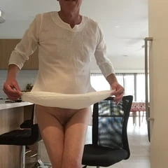 Angie showing pussy