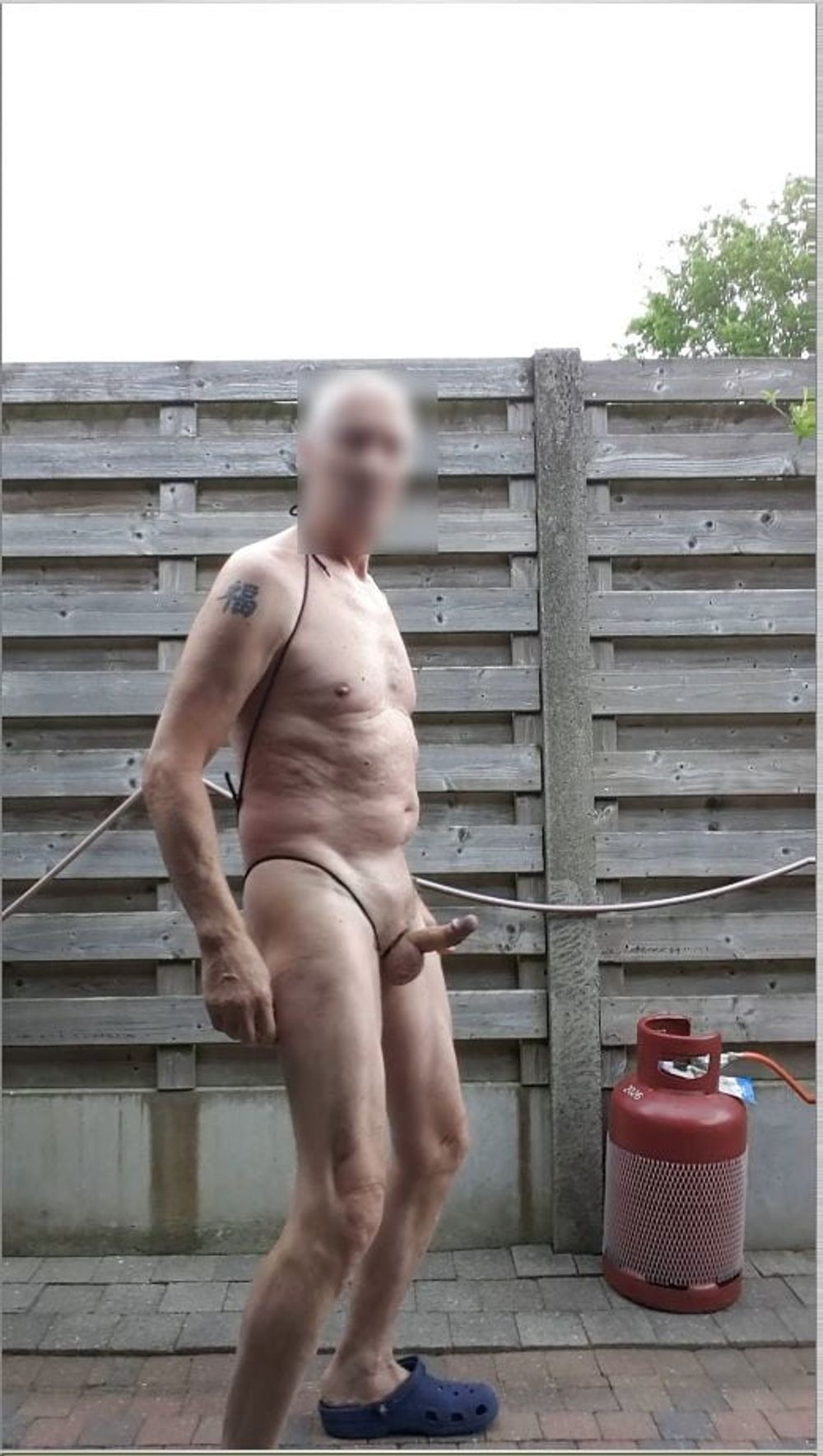  bondage public outdoor jerking sexshow #11