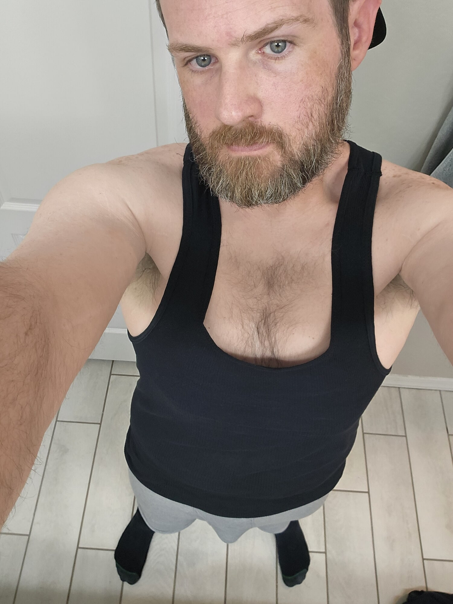 Sexy tank time.