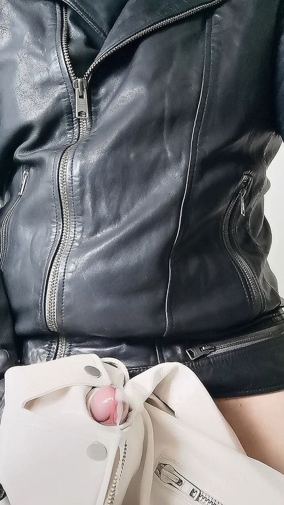 Leather jacket close ups #5