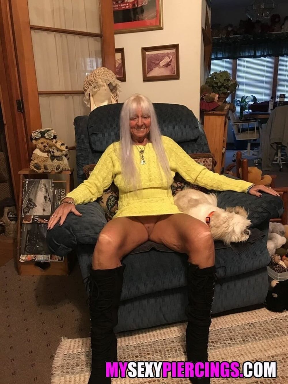 My sexy Piercings - Hot pierced granny #8