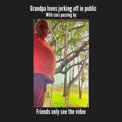 Wanking outside in public 