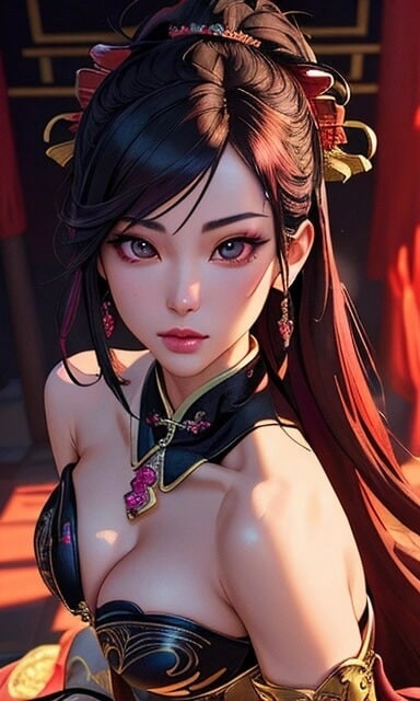 Chinese cute fantazy girl #20