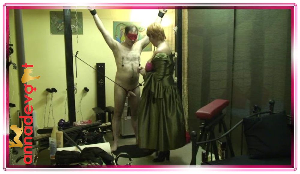 LadyAnna - BDSM &amp; Sex Session with my slave #2