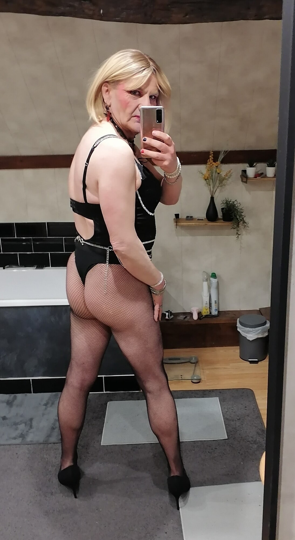 Black bodysuit Sissy Dee Dee #6