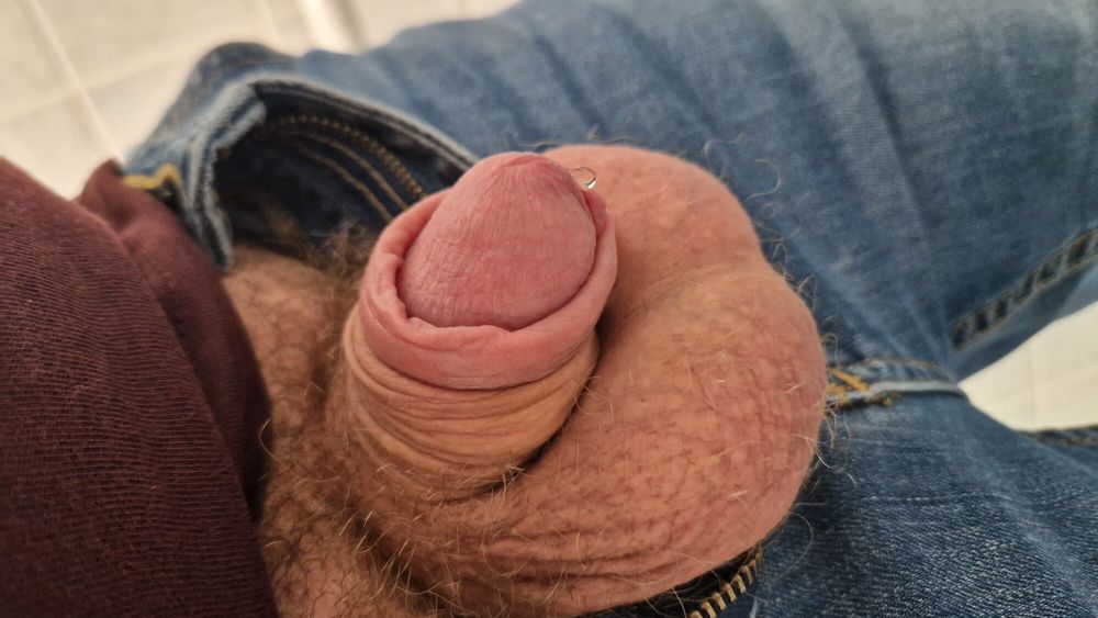 Uncut foreskin penis fun #5