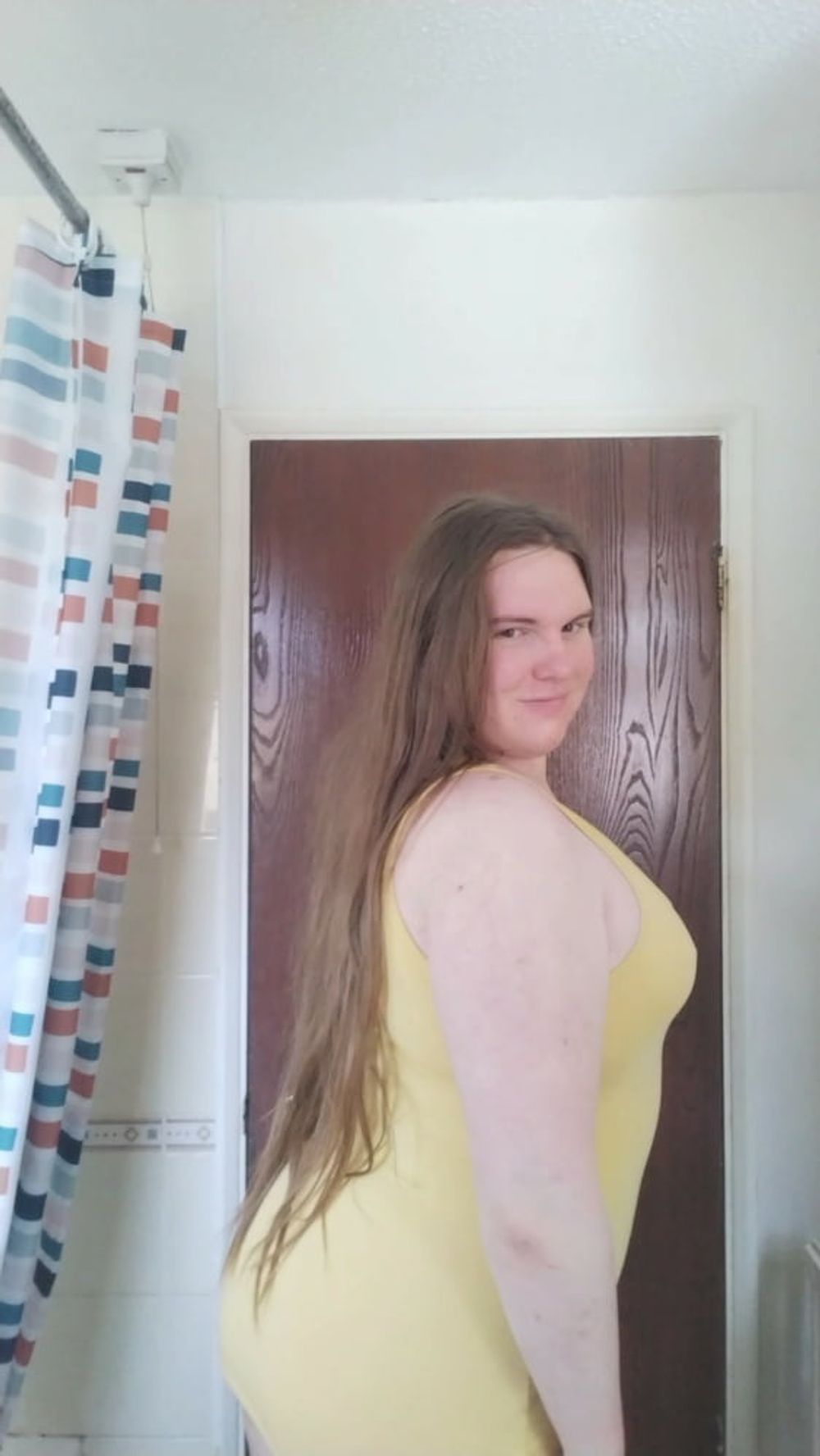 My sexy yellow vest top  #3