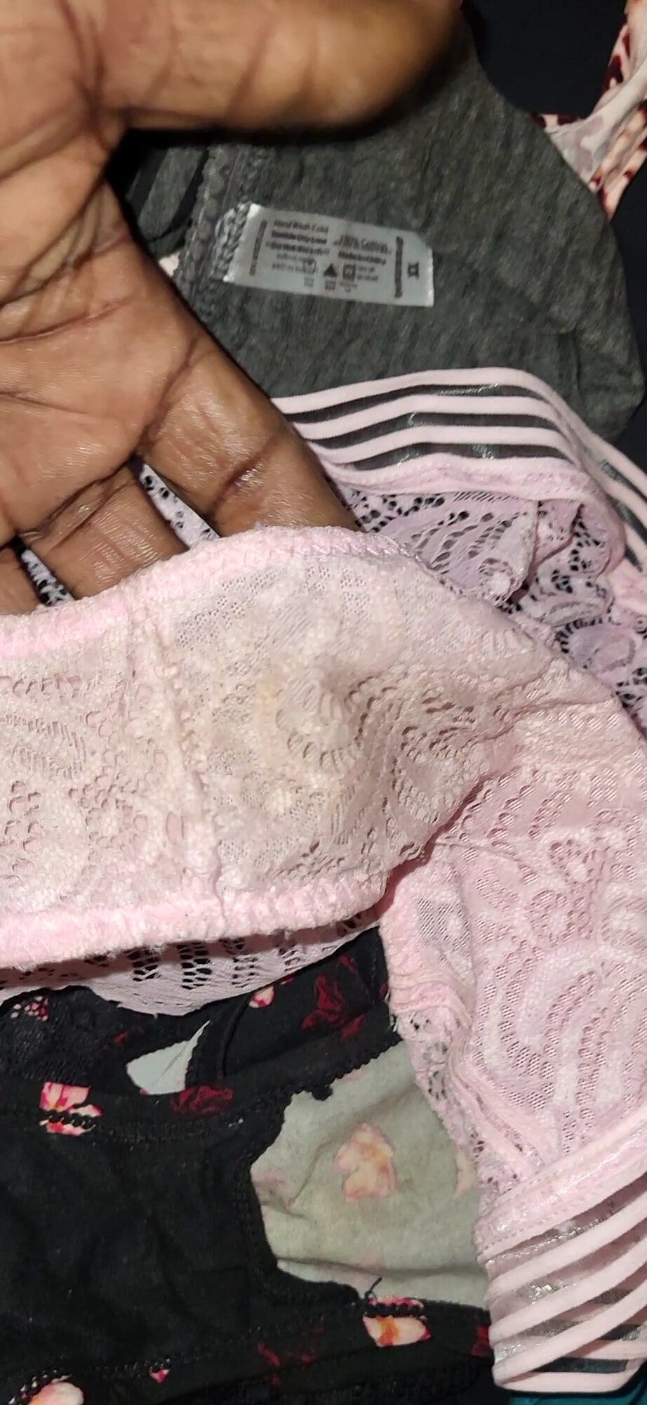 Wife's Dirty Panties Laundry Bag #13