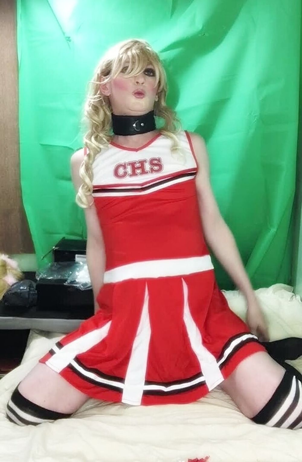 Sissy Crossdresser Cheerleader #20