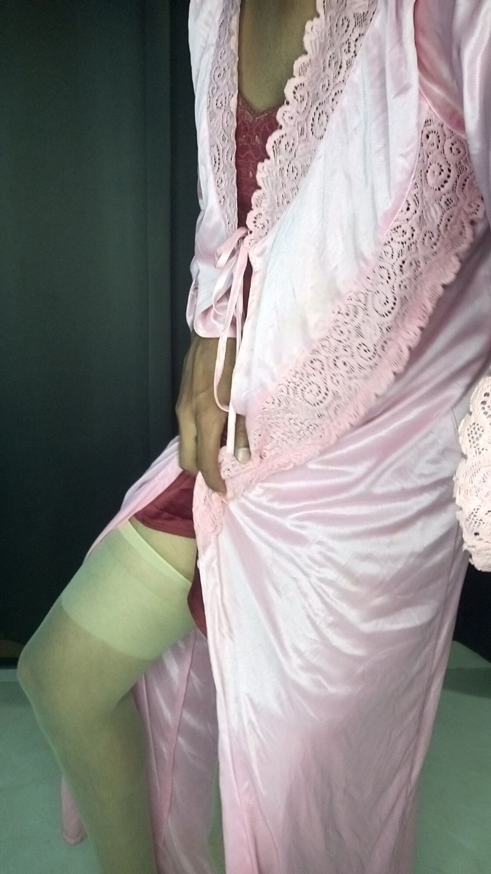 My sexy satin nighty #10