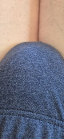 Lying on my sofa in my tight briefs
