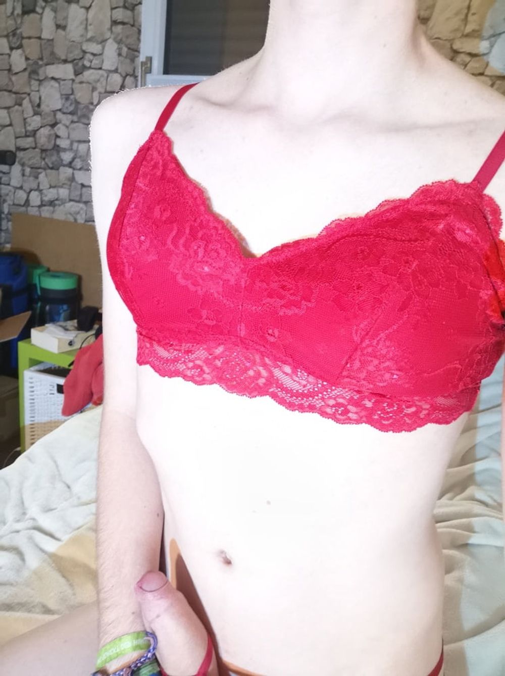 Femboy Sammy in Red #13