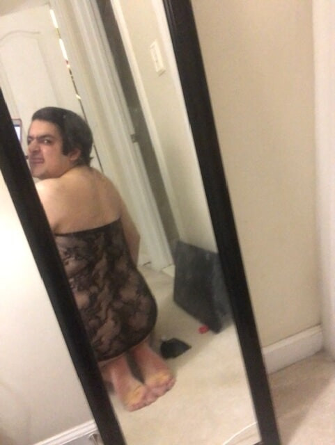 Told My Male Bitch To Show His Ass Off