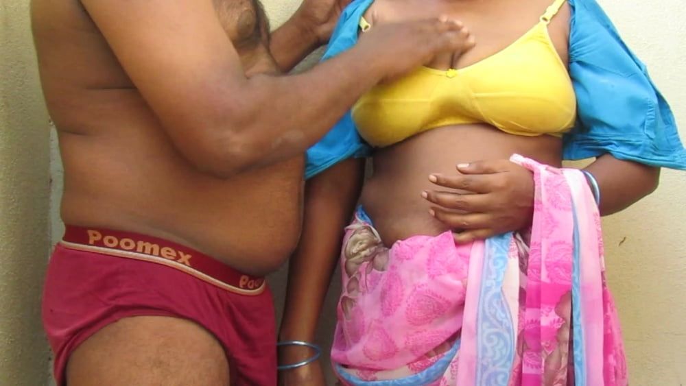 Hot tamil couple dress removing #2